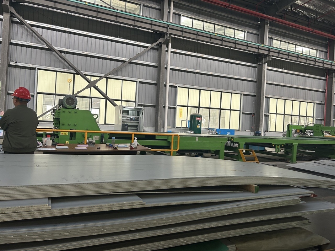 SUS 201 2B Finish Plat Stainless Steel 2mm Anil Cold Rolled Untuk Konstruksi