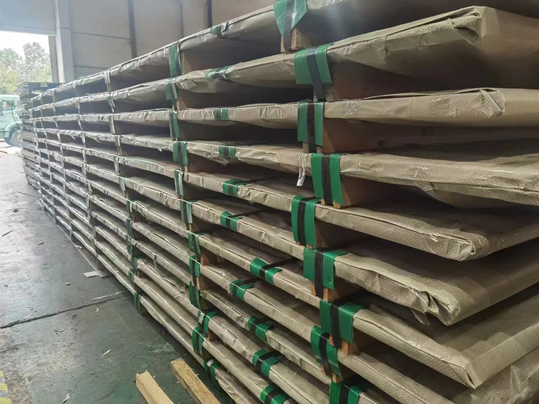 SUS 201 2B Finish Plat Stainless Steel 2mm Anil Cold Rolled Untuk Konstruksi