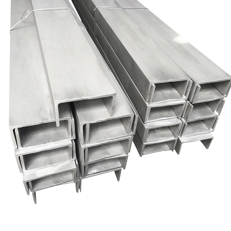 0.3mm - 6mm Stainless Steel U Channel SUS 304 Hot Rolled Channel Untuk Konstruksi