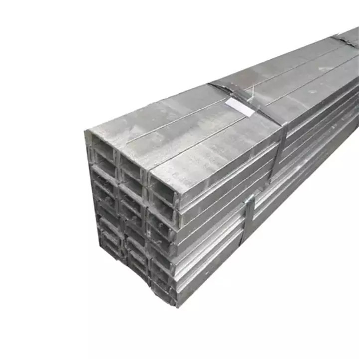 201 2205 304L Hot Rolled Steel U Channel BA 2B 8K Surface U Metal Channel