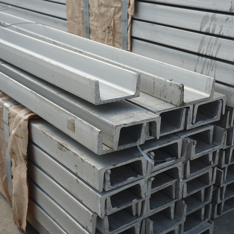 201 2205 304L Hot Rolled Steel U Channel BA 2B 8K Surface U Metal Channel