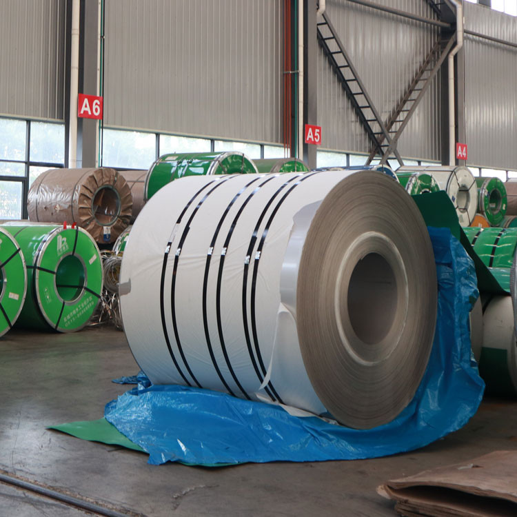 0.3mm-3.0mm Rustless Steel Strip Coil Cutting Paket Ekspor Standar 1000mm